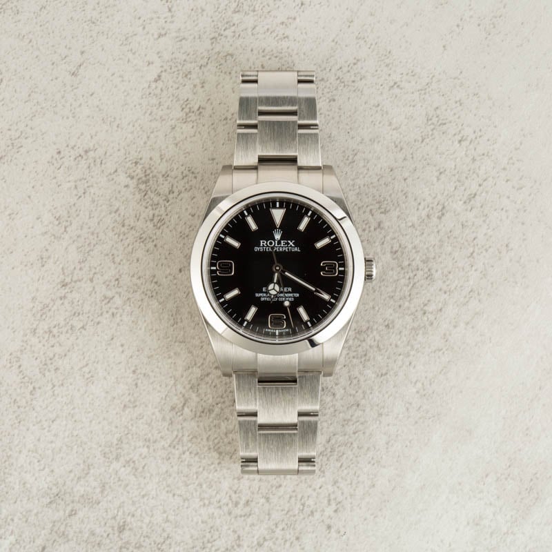 Rolex Black Explorer 214270 39MM