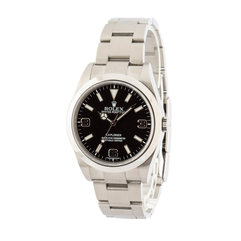 Rolex Explorer 214270 Black Dial