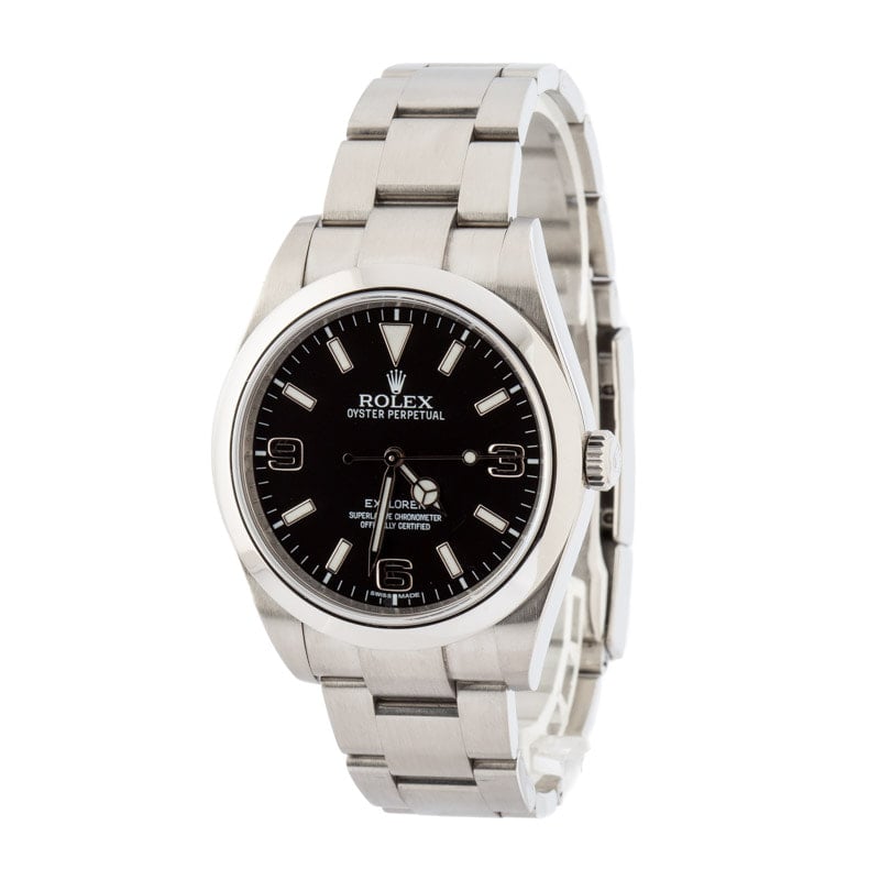 Rolex Black Explorer 214270 39MM