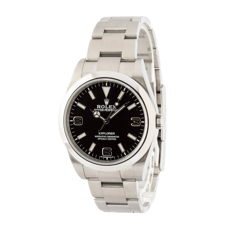 Rolex Explorer 214270 Stainless Steel Oyster