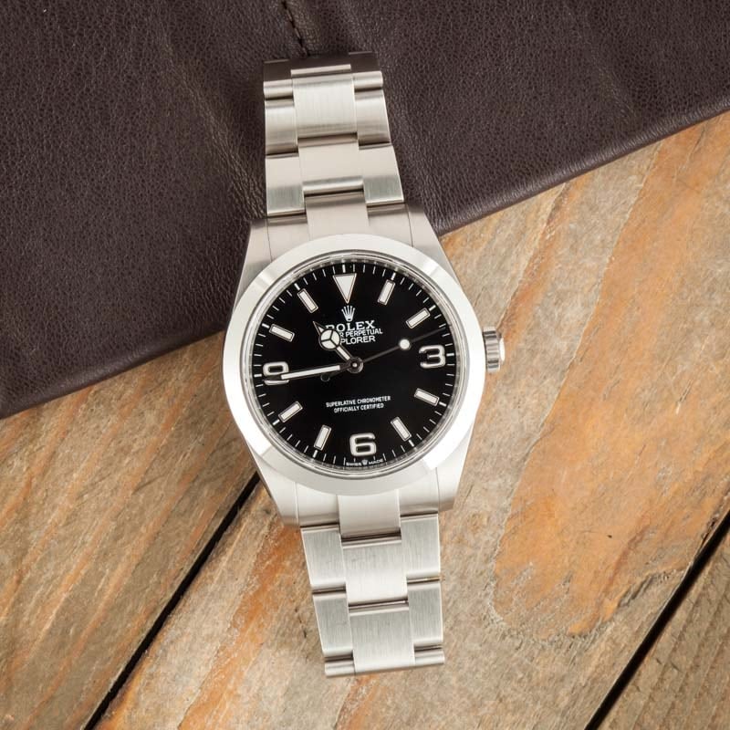 Pre-owned Rolex Explorer 40 Ref 224270 Stainless Steel