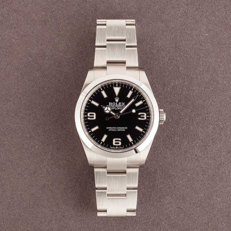 Pre-owned Rolex Explorer 40 Ref 224270 Stainless Steel