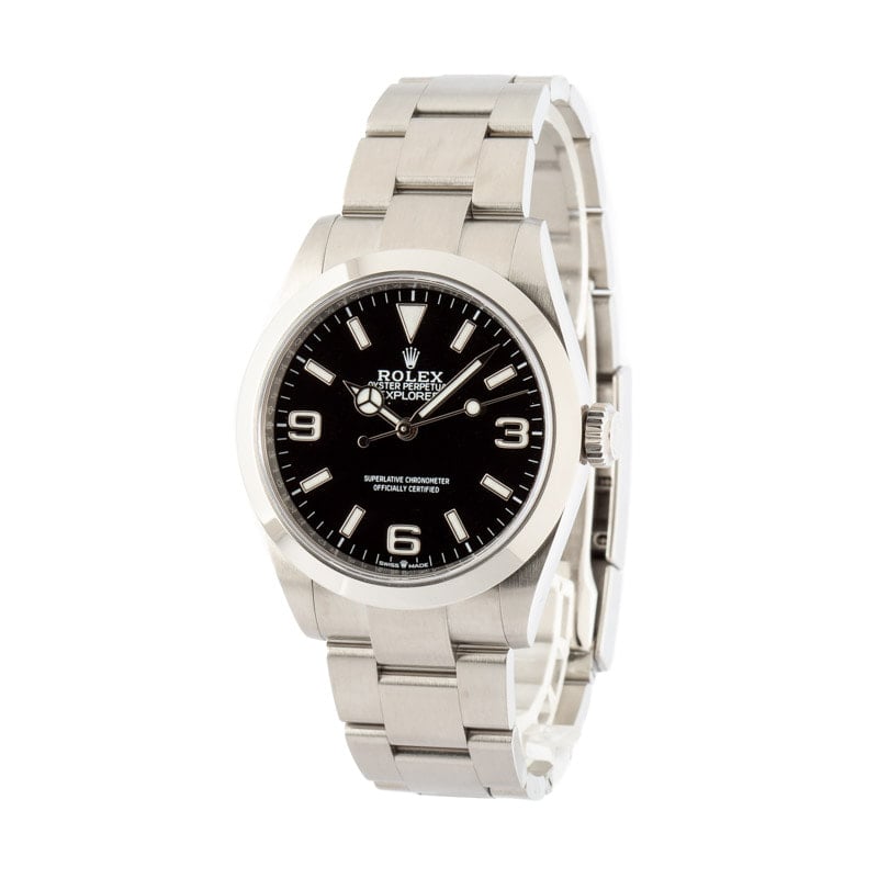 167330 Rolex Explorer 40 Ref 224270 Stainless Steel