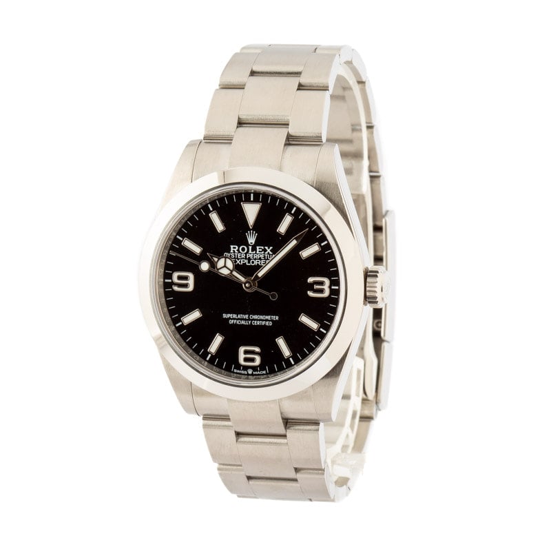 Pre-owned Rolex Explorer 40 Ref 224270 Stainless Steel