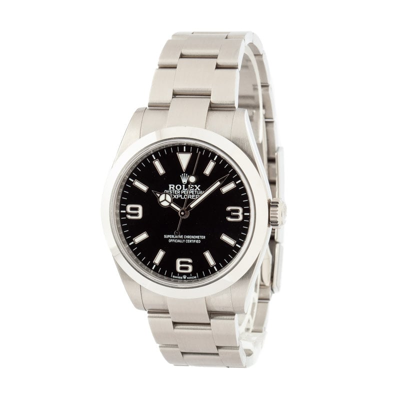 Pre-owned Rolex Explorer 40 Ref 224270 Stainless Steel