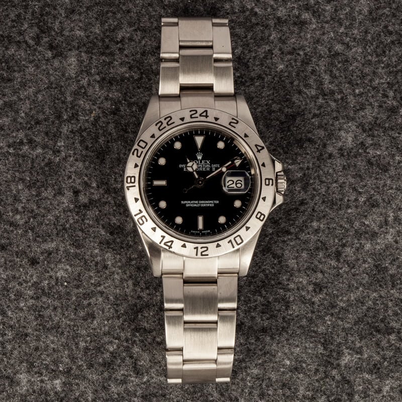 PreOwned Rolex Steel Explorer 16570 Oyster Bracelet