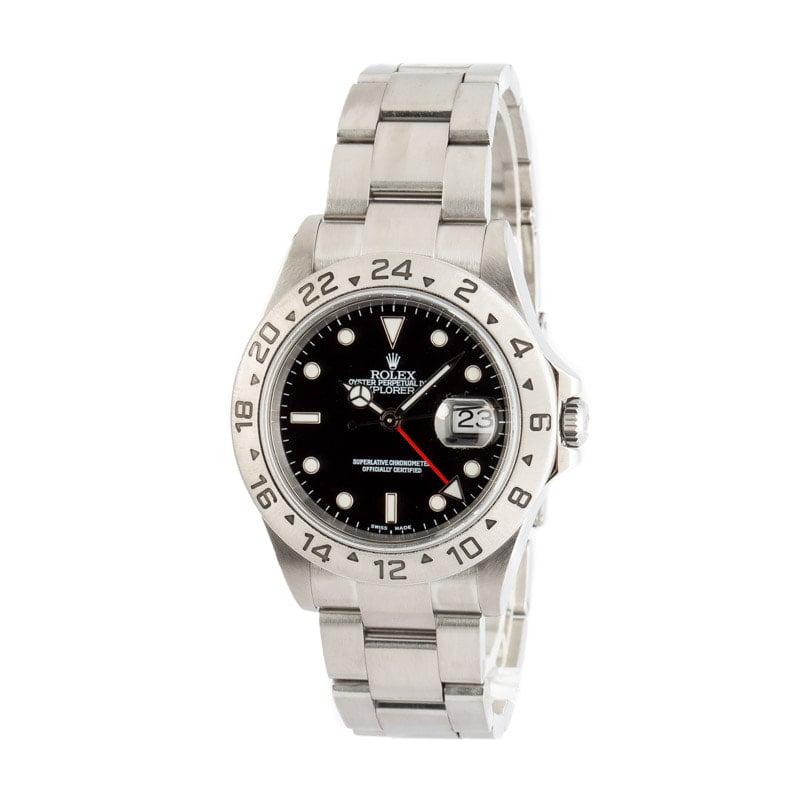 Rolex Explorer II Ref 16570 Stainless Steel