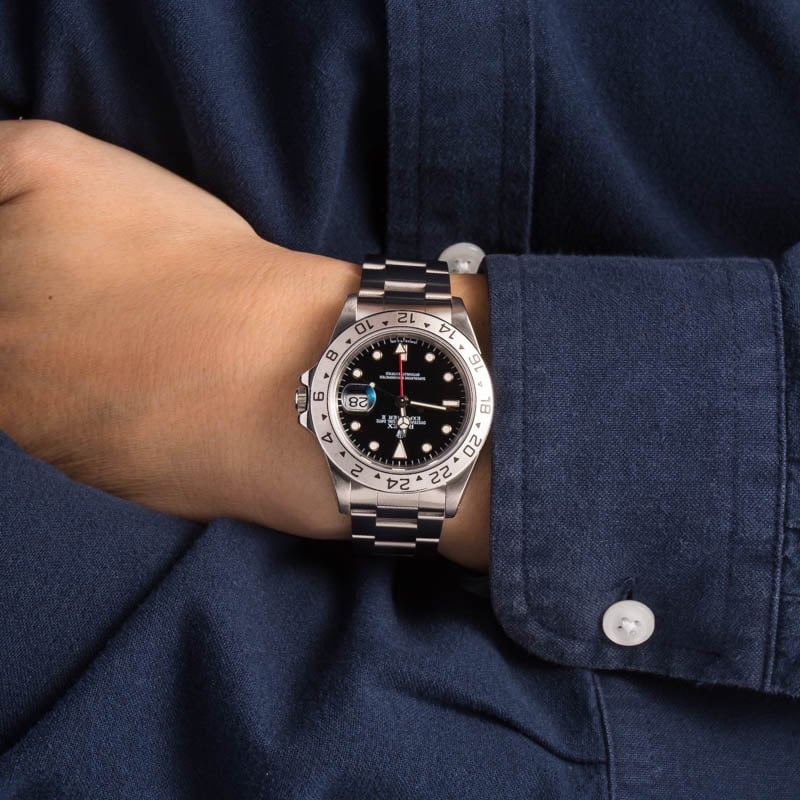 Rolex Explorer II 16570 Black Watch