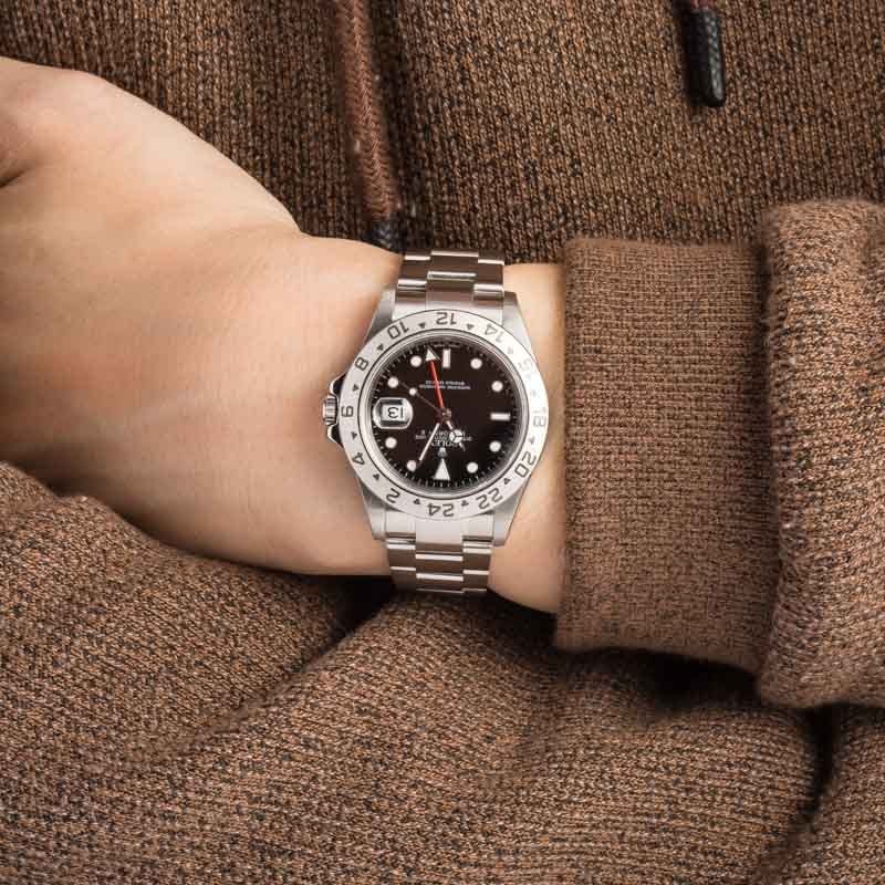 Rolex Explorer II Ref 16570 Stainless Steel