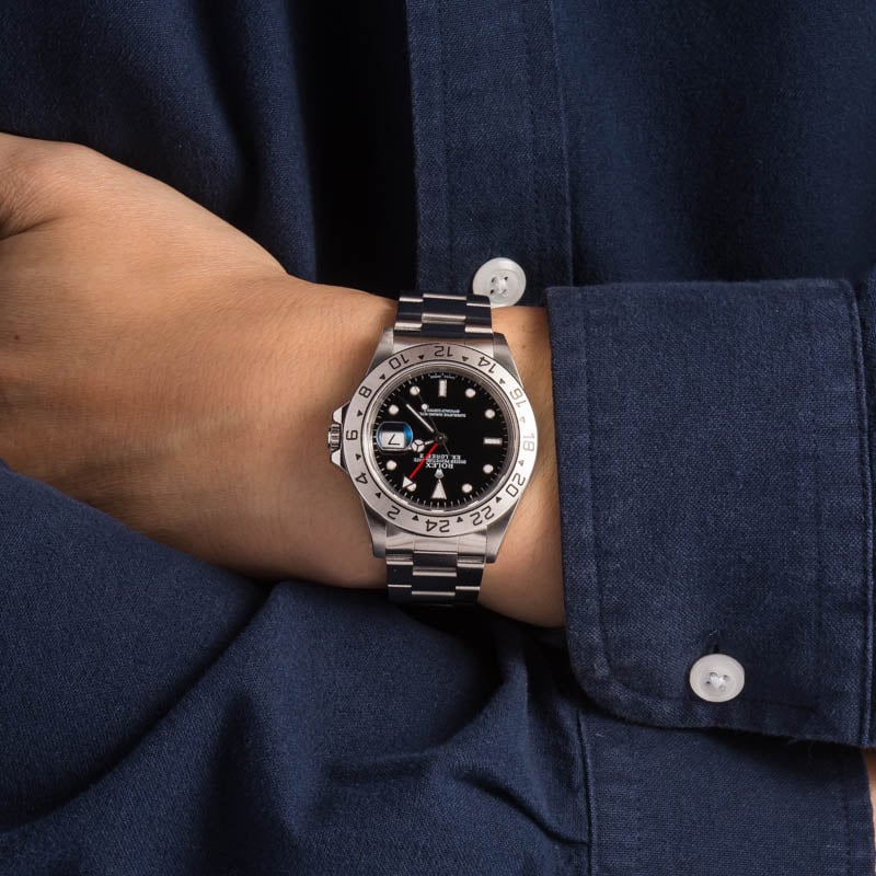 Explorer II Rolex 16570 Black