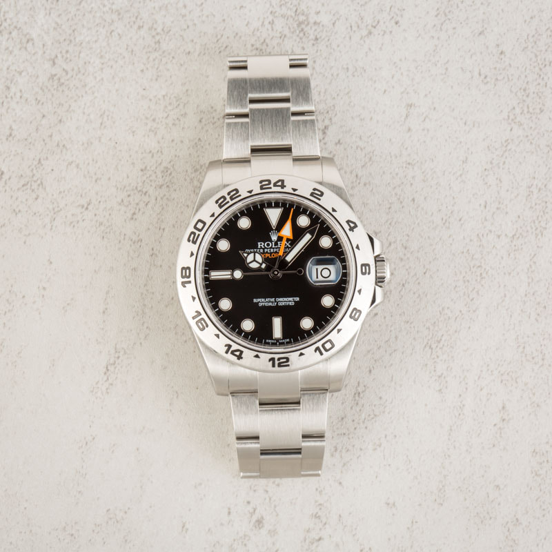 Rolex Explorer II 216570 Black