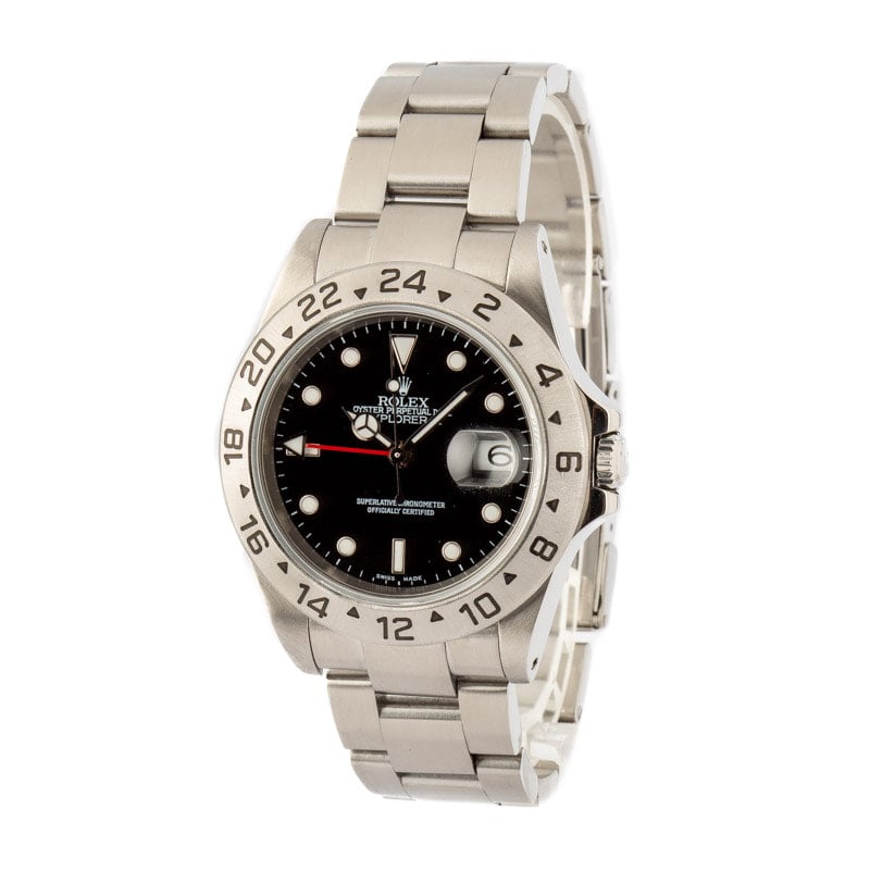 Rolex Explorer 2 Black Dial 16570