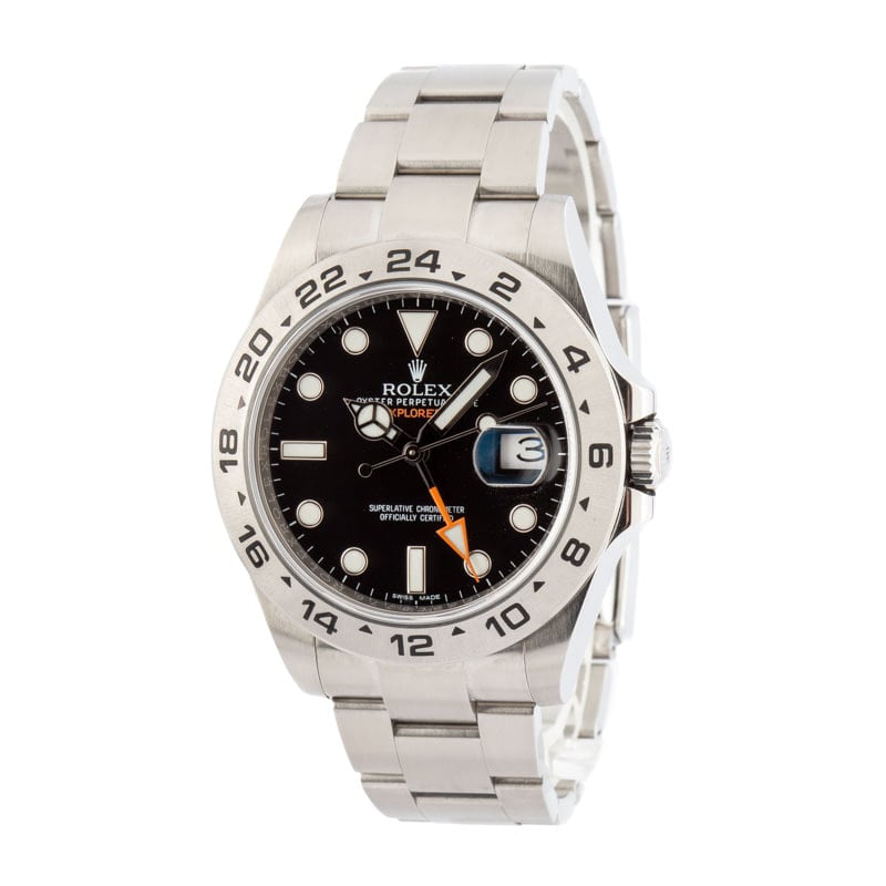 Rolex Explorer II Ref 216570 Black