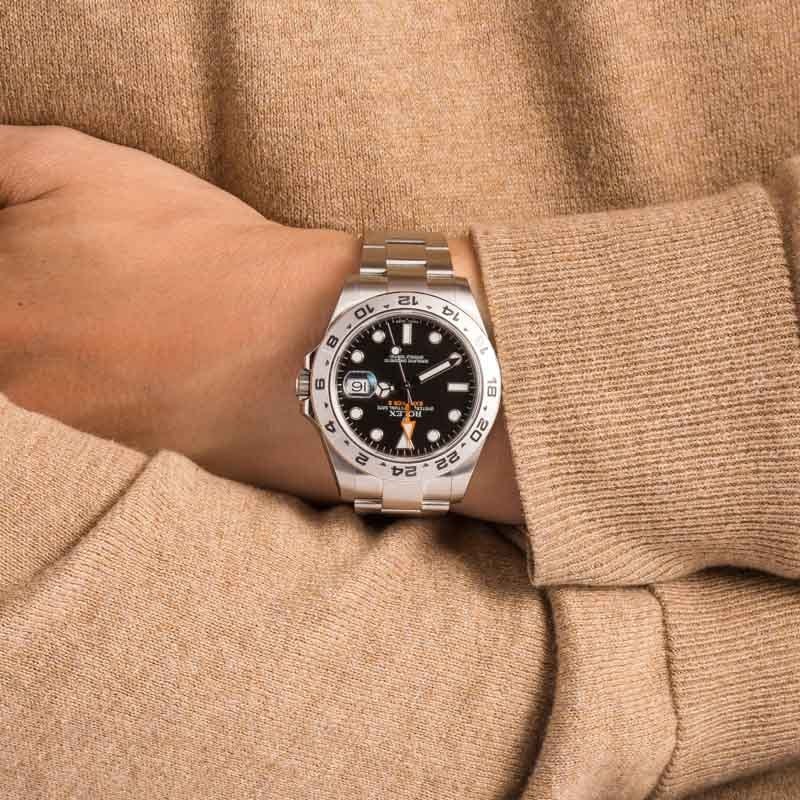 Rolex Explorer II Ref 216570 Black Dial