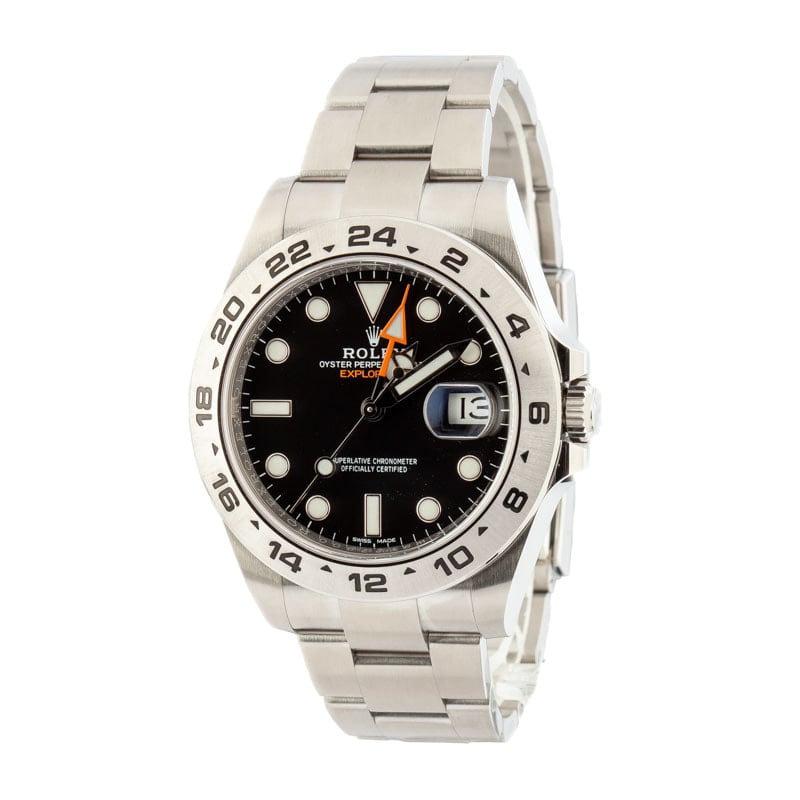 Rolex Explorer II 216570 Black 42MM