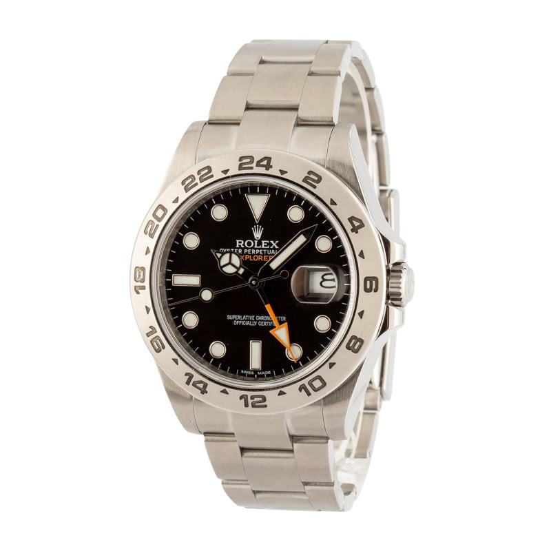 Rolex Explorer II 216570 Black 42MM