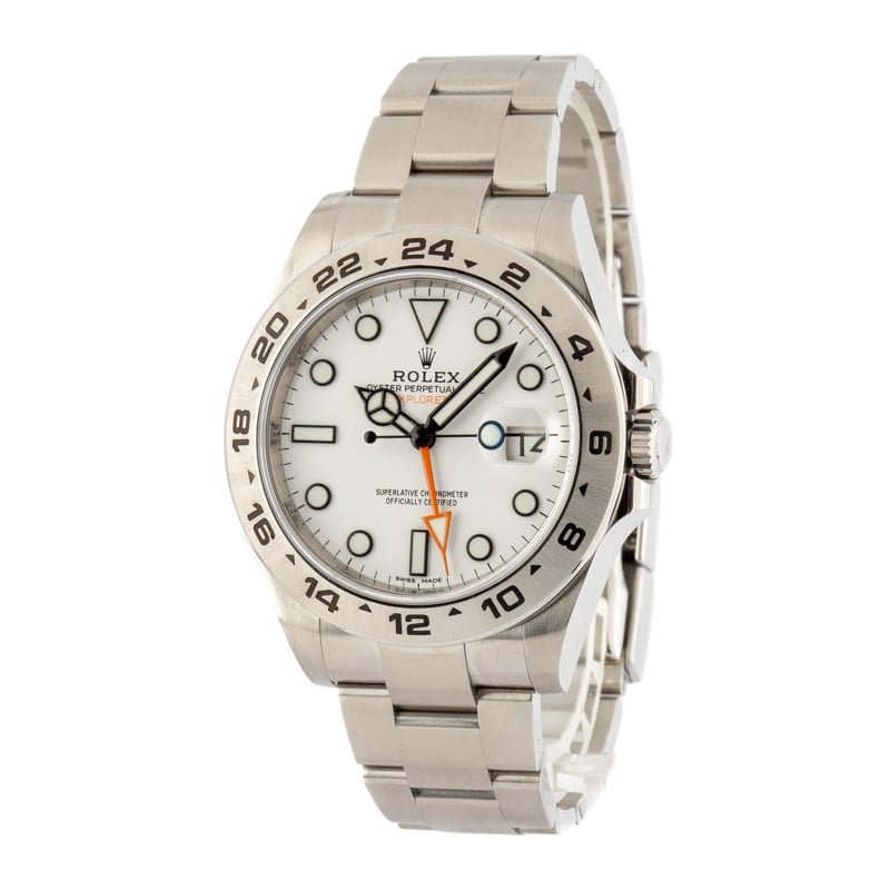 Rolex Explorer II 216570 White 42MM