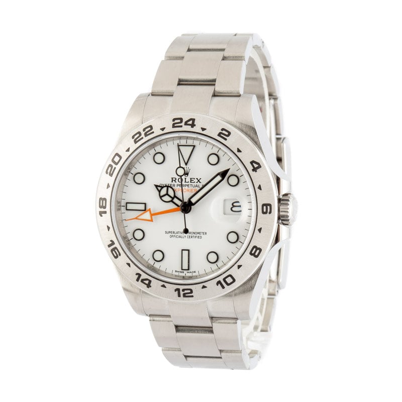 Rolex Explorer II 216570 White 42MM