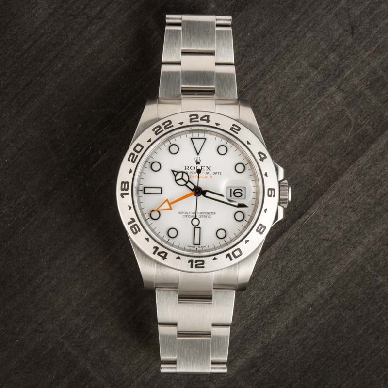 Rolex Explorer II 216570 White 42MM