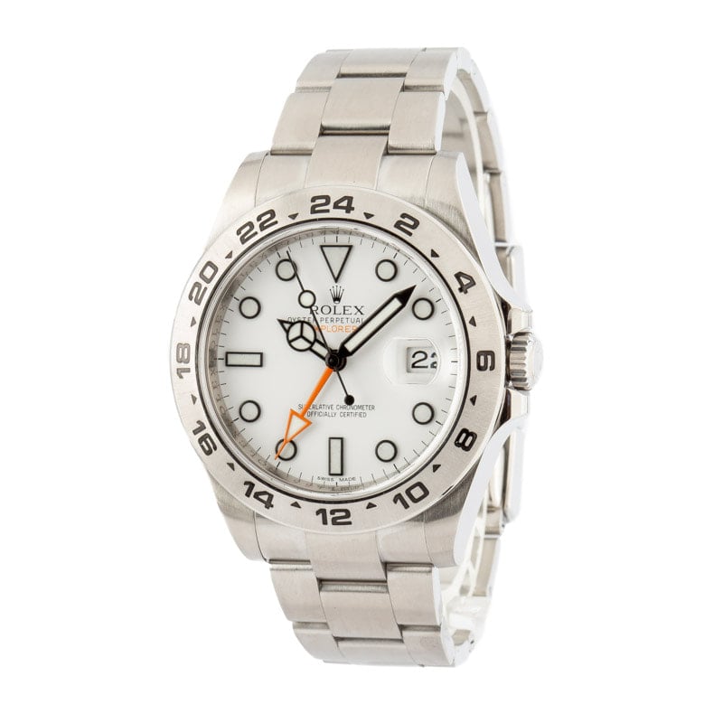 Rolex Explorer II 216570 White