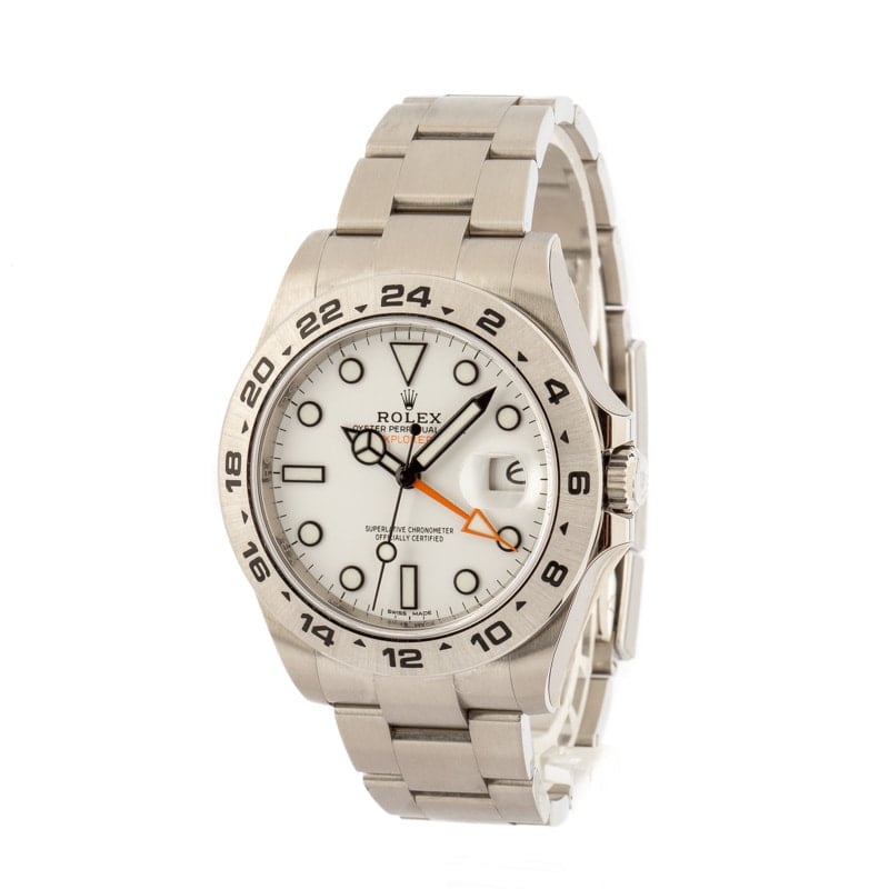 Rolex Explorer II 216570 White