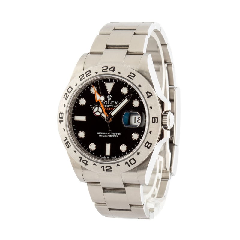 Mens Rolex Explorer II 226570 Stainless Steel