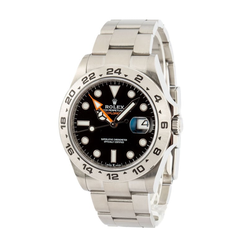 Mens Rolex Explorer II 226570 Stainless Steel