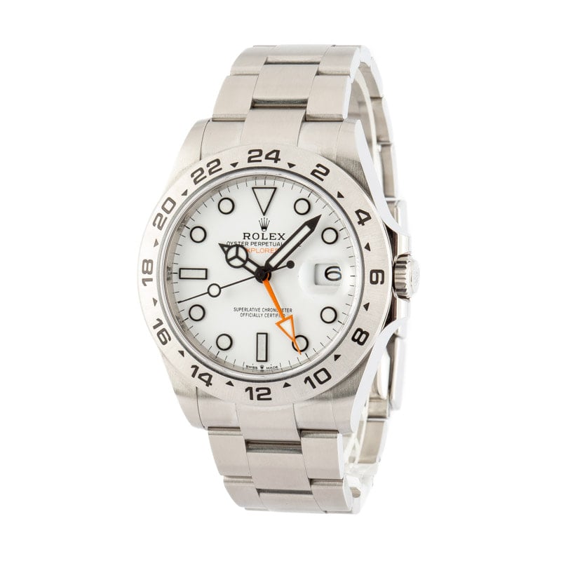 Mens Rolex Explorer II White 226570