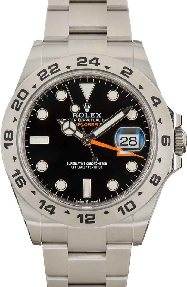 Buy Used Rolex Explorer II 226570 Bob s Watches Sku 162578