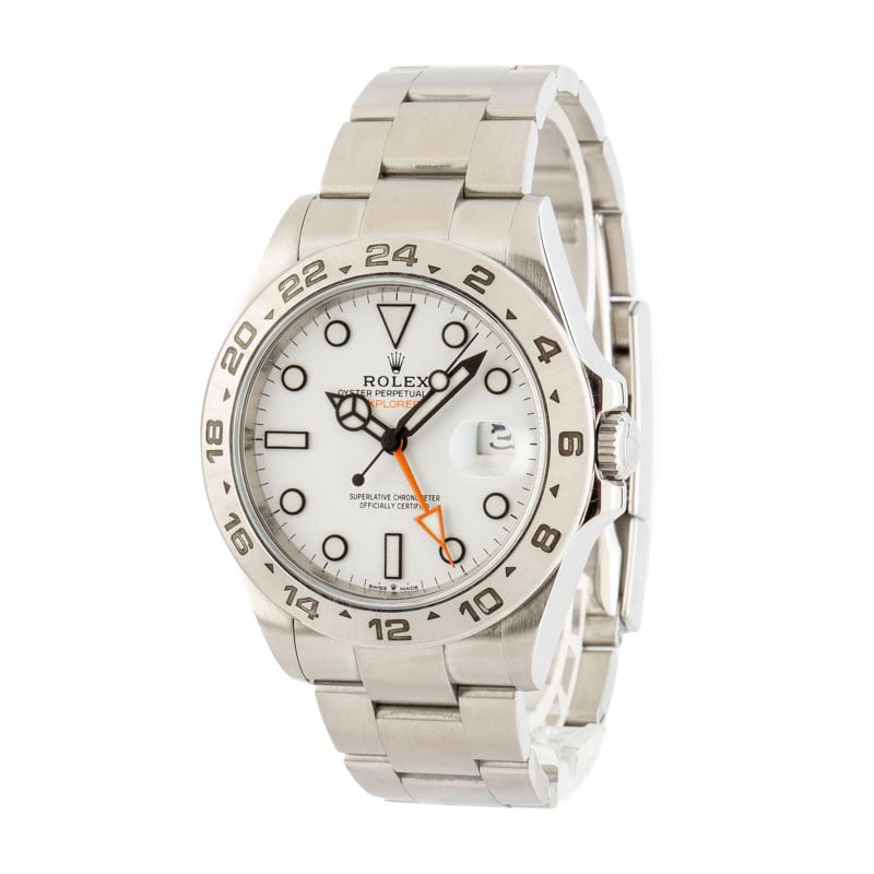 Pre-Owned Rolex Explorer II Polar 226570