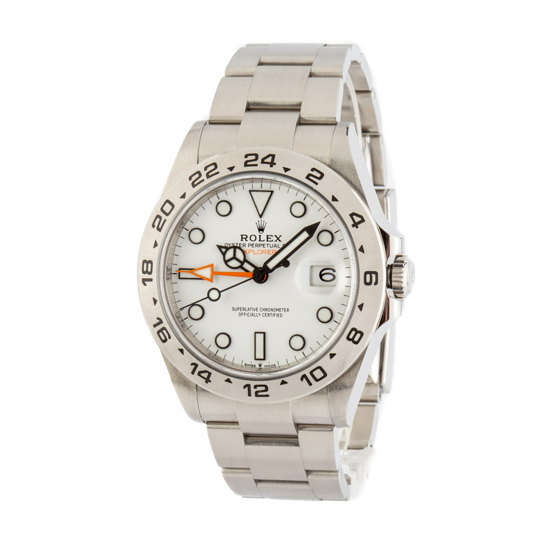 Pre-Owned Rolex Explorer II Polar 226570