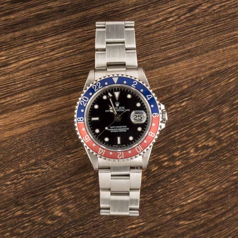 Rolex126755SARU GMT-Master II Ruby Sapphire 'Pepsi' Bezel – Newport Watch  Club