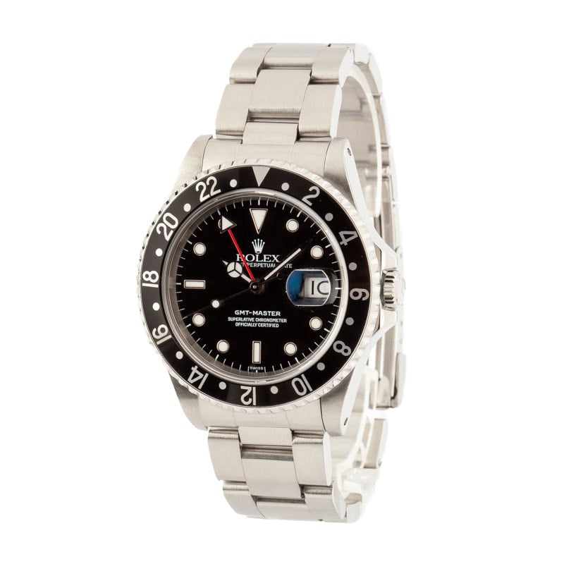 Rolex GMT-Master ref 16700 Black Dial