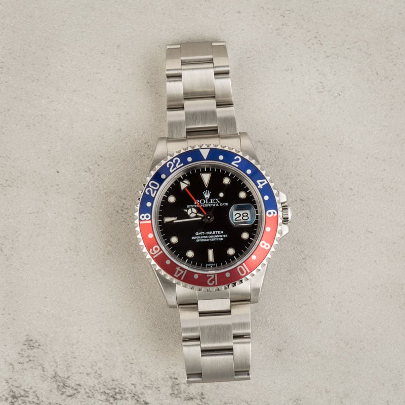 Rolex GMT-Master Ref 16700 Red & Blue Pepsi