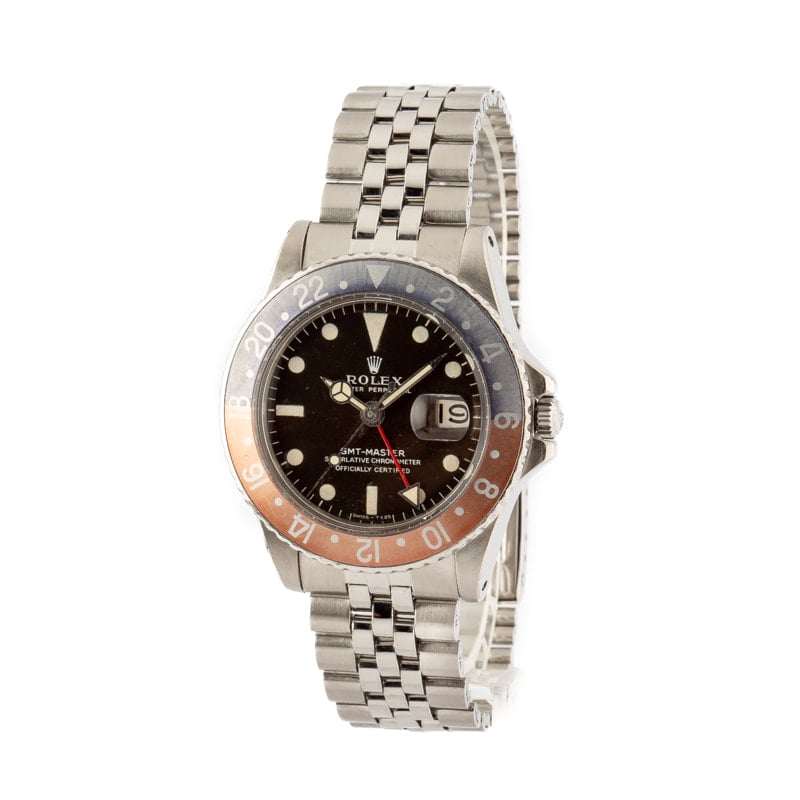 Vintage Rolex GMT-Master ref 1675 Tropical Dial