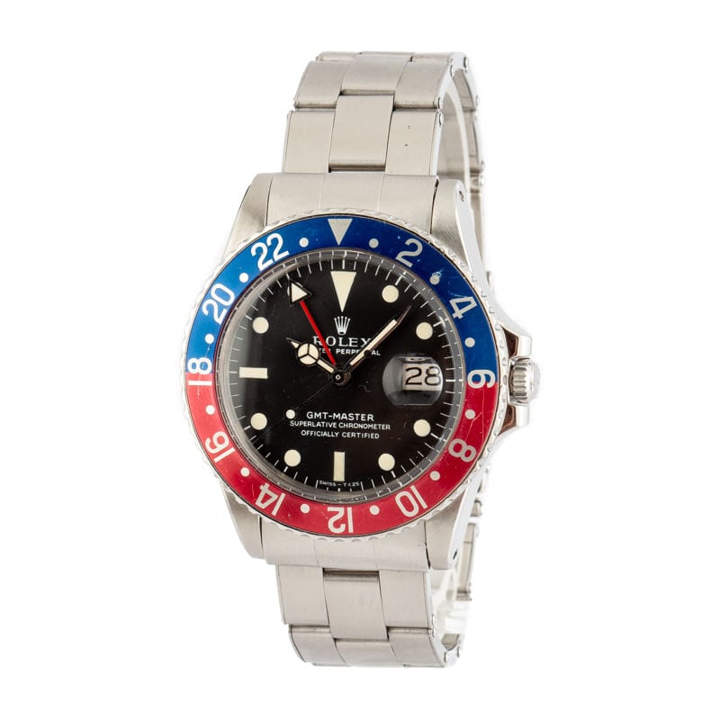 Vintage Rolex GMT Pepsi 1675