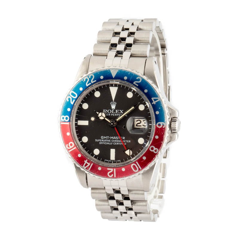 Vintage Rolex GMT Master 1675 Black