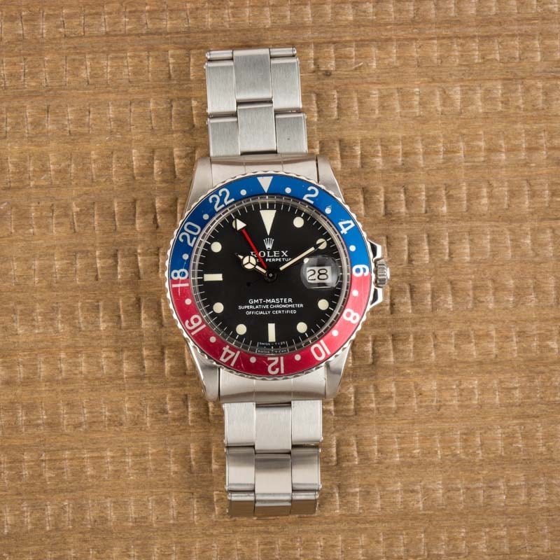 Vintage Rolex GMT Pepsi 1675