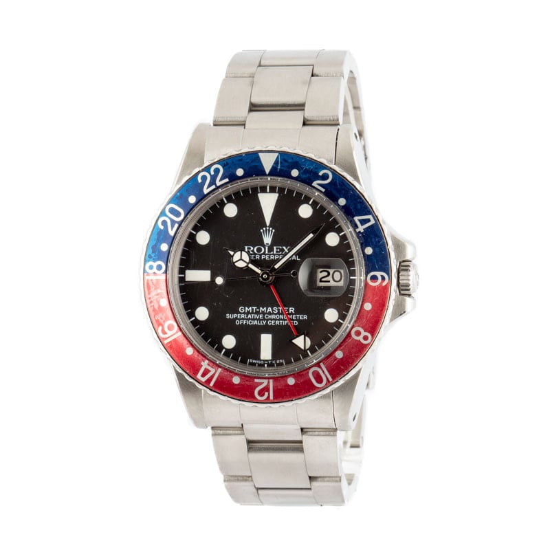 Rolex Vintage GMT 1675 Pepsi Bezel