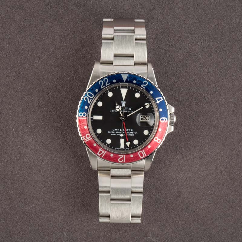 Rolex Vintage GMT 1675 Pepsi Bezel