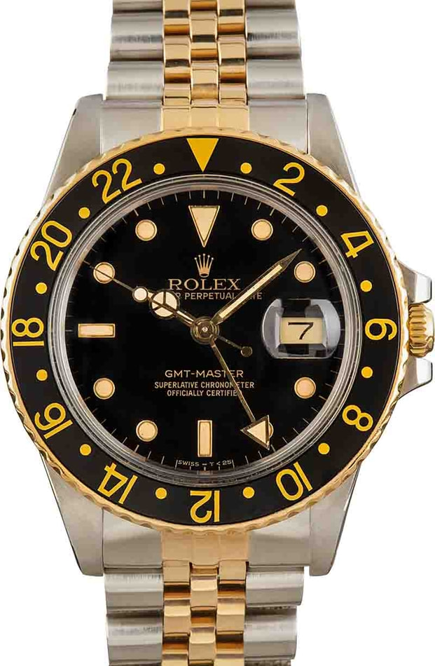 Buy Used Rolex GMT Master 16753 Bob s Watches Sku 160697