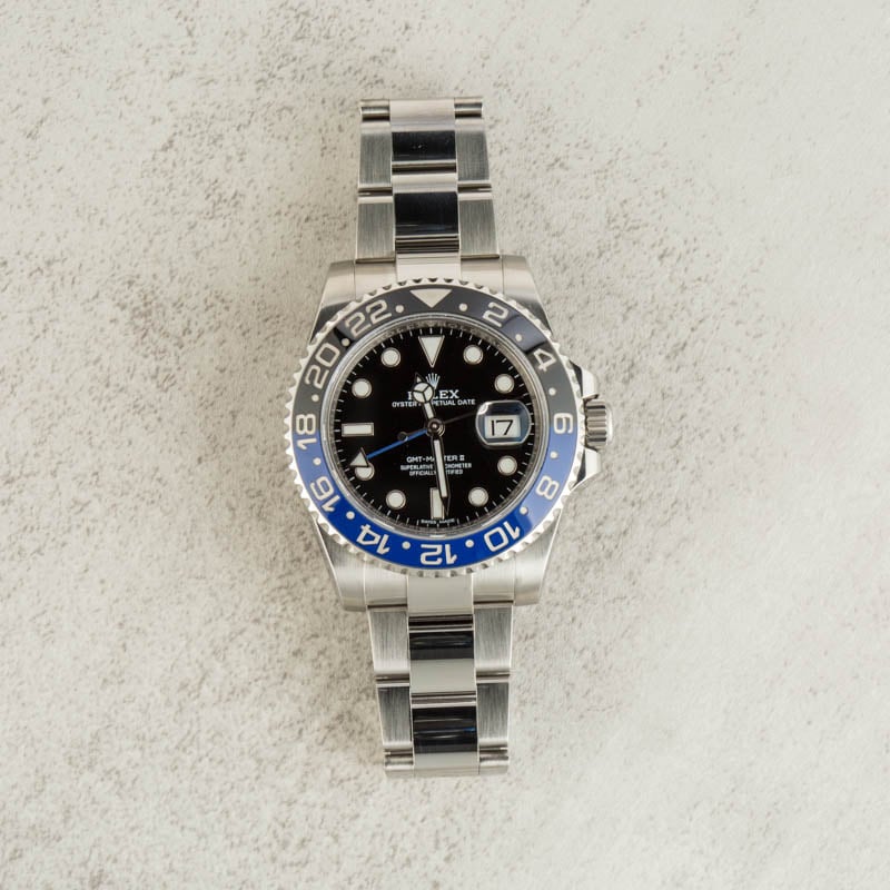 Rolex GMT-Master II Ref 116710 "Batman" Insert