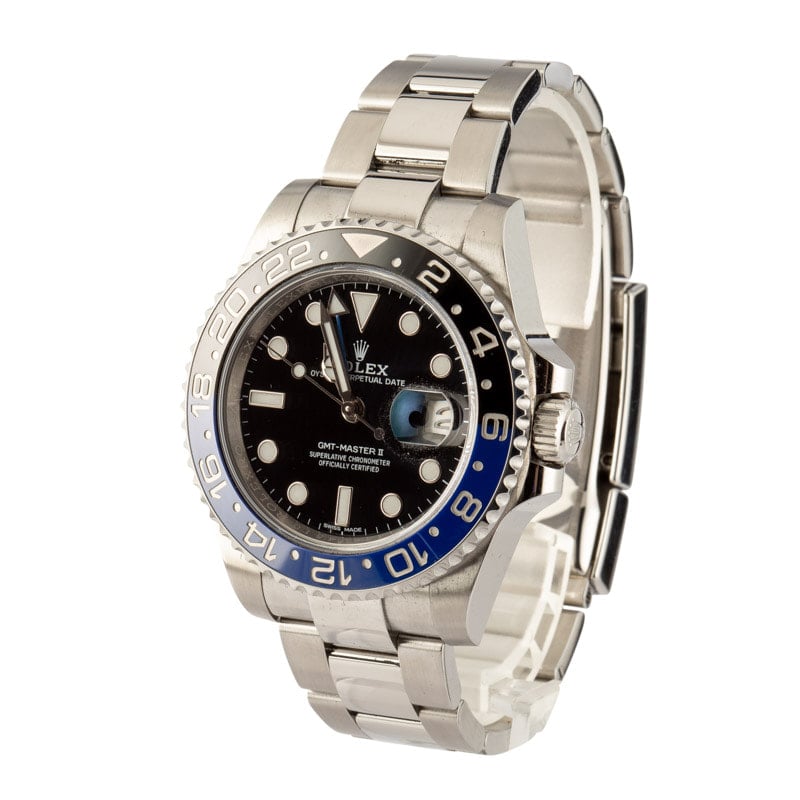 Rolex GMT-Master II Ref 116710 "Batman" Insert