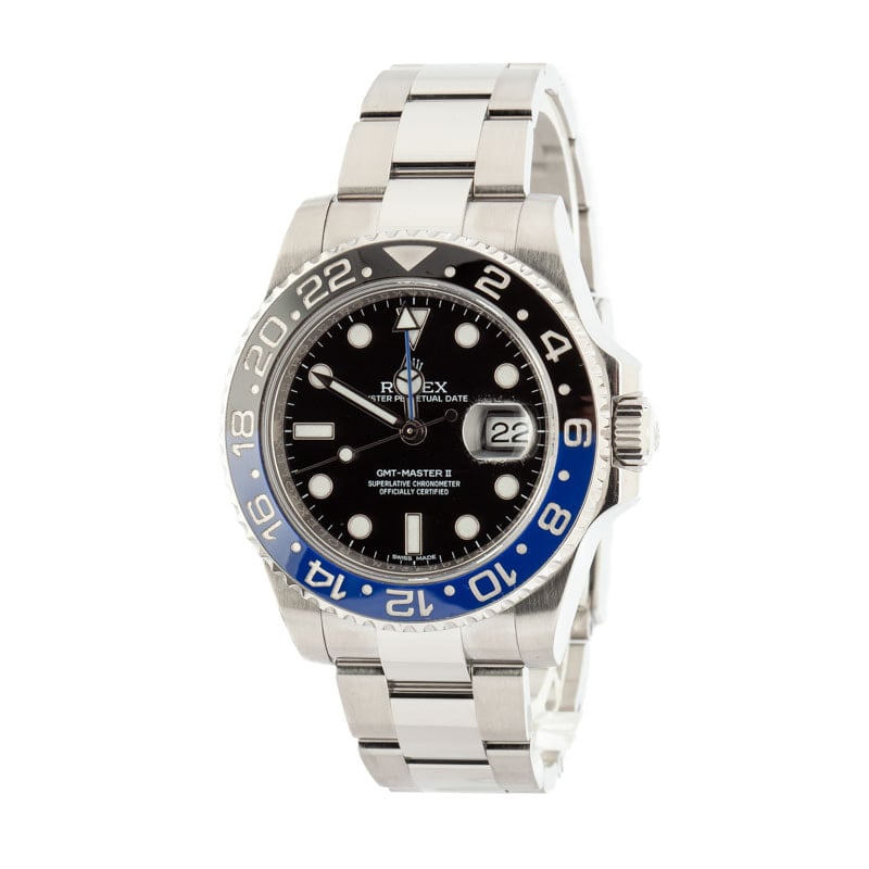 Rolex GMT-Master II Ref 116710 Batman