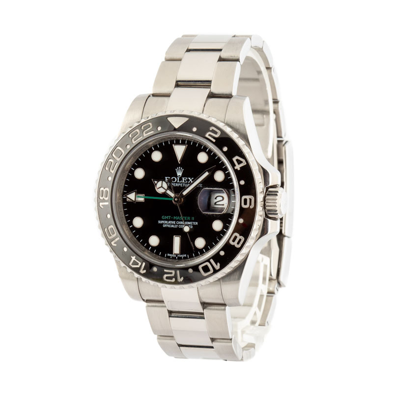 Rolex GMT-Master II Ref 116710 Black Cerachrom Bezel