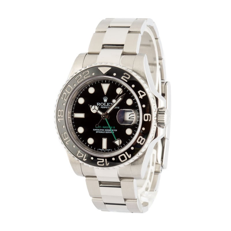 Rolex Black GMT-Master II Ceramic Bezel 116710