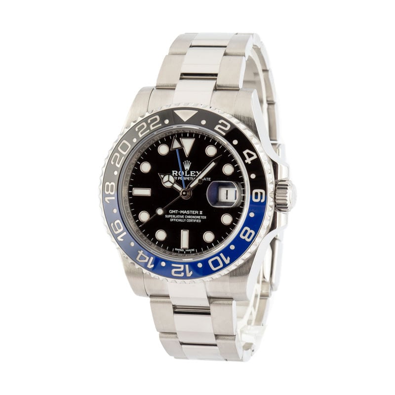 Rolex GMT-Master II Batman Bezel 116710blnr