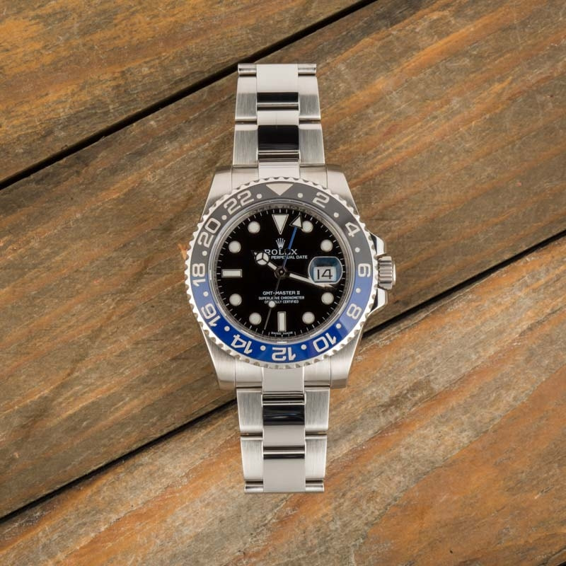 Rolex Batman 116710B Ceramic Bezel