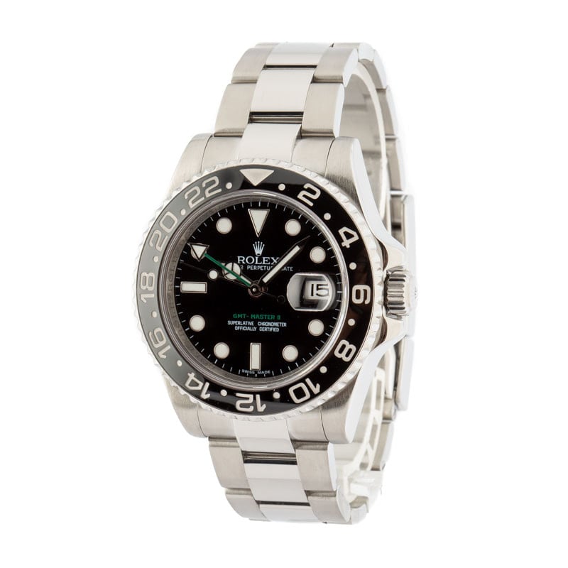 Used Rolex GMT-Master II Ref 116710 Oyster Bracelet