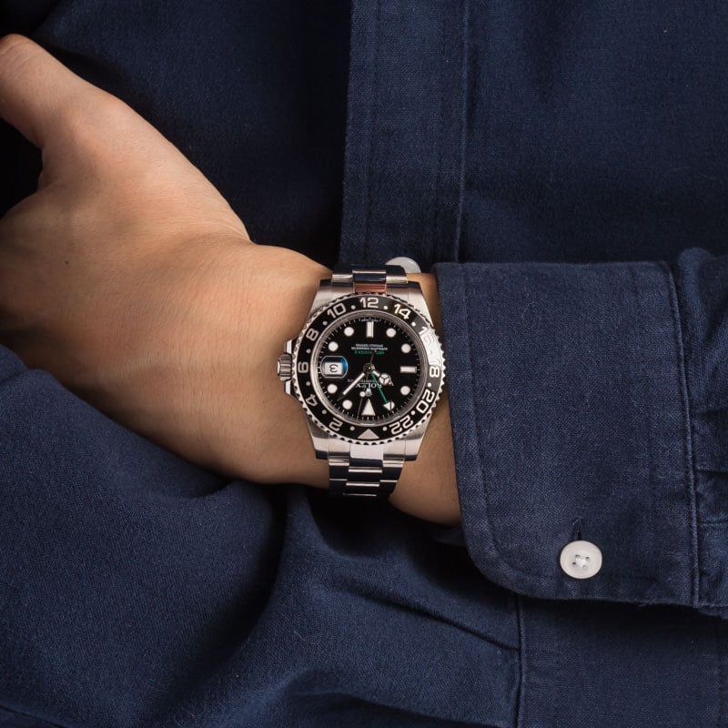 Used Rolex GMT-Master II Ref 116710 Oyster Bracelet